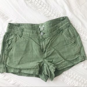 J. Crew Green Cargo Shorts